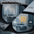 Left Driver Side Door Mirror For Honda Civic 2016 2021 Power Heated 5 Pin Manual Folding Glossy Black Ho1320284