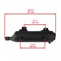 Caltric Exhaust Muffler Compatible With Honda Trx350fe Trx350fm Rancher 350 4x4 Es S 2000 2001 2002 2003 2004 2005