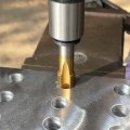 M12x1 75 Titanium Coated Spiral Point Thread Tap M2 High Speed Steel Right Hand Tapping Tool For Stainless And Aluminum 