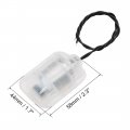 Uxcell Vibration Motors Dc 12v 4000rpm Massager Vibrating Motor With White Shell 58x44x30mm