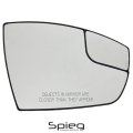 Spieg Passenger Side Mirror Glass Replacement For Ford Escape 2013-2016 C-max 2013-2018 Non-heated With Backing Plate Right
