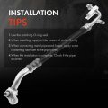 A-premium A C Suction Line Hose Assembly Compatible With Mazda 6 2006-2008 V6 3 0l Compressor To Evap