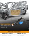 A-premium Power Window Regulator Without Motor Compatible With Audi A4 2002-2008 Quattro Rs4 2007-2008 S4 Front Driver Side