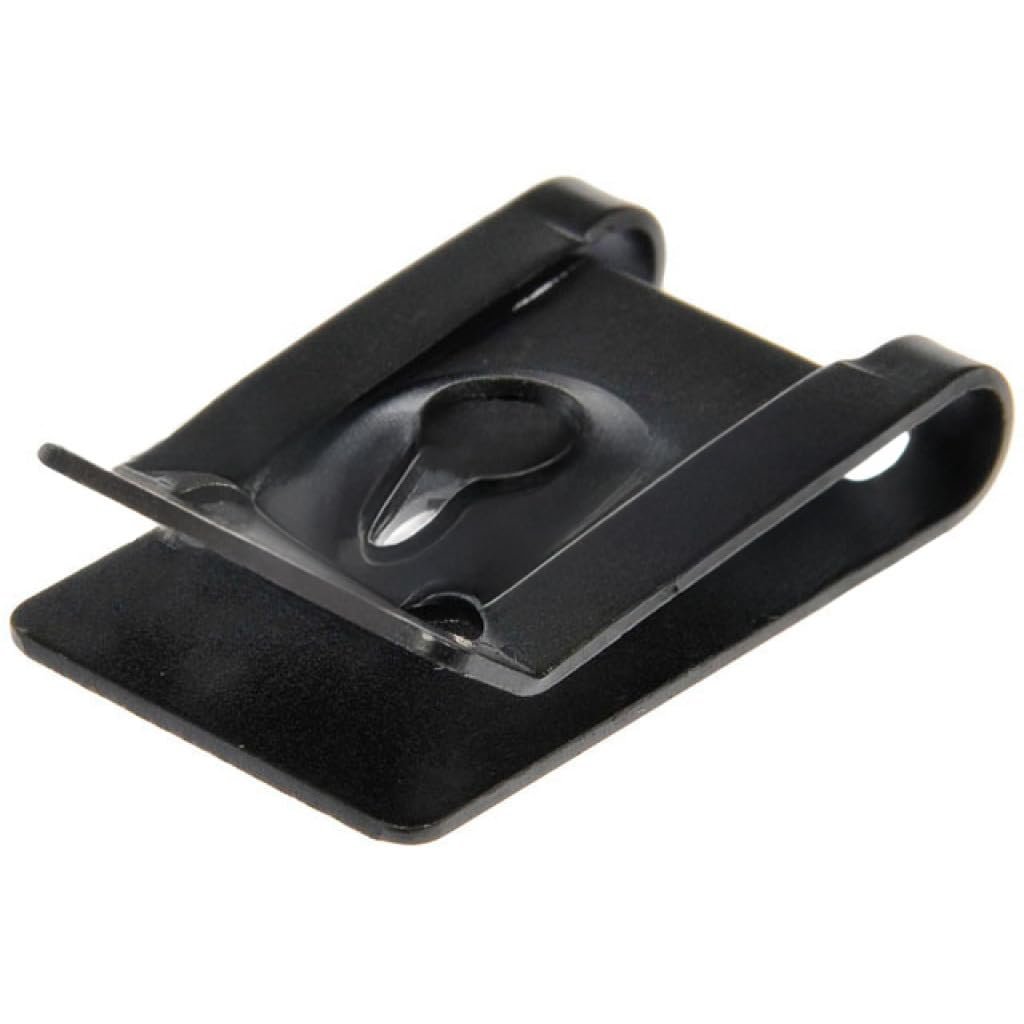 Clip Nuts For Buick Regal 1999 Steel Black U Type Rectangular Open End Clockwise Thread 3 Pieces Replacement 15650655 381818s2