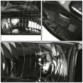 Smoked Clear Side Headlight Corner Lamps Tool Kit Compatible With Ford F-250 F-350 F-450 F-550 Super Duty 99-04
