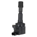 4 Ignition Coils With Iridium Spark Plugs 3 Pins Packs Fits For Honda Fit 2009-2013 Coil And Replaces Uf626 