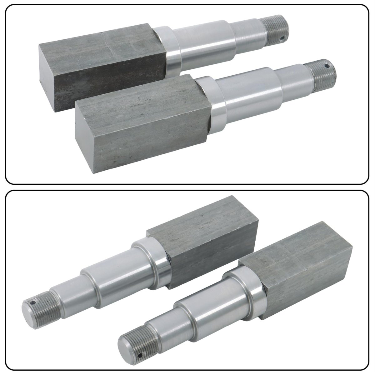 2 Sets 8 25 Inch X 1 5 84 Square Spindle With Fastening Accessories