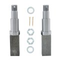 2 Sets 8 25 Inch X 1 5 84 Square Spindle With Fastening Accessories