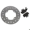 2003 Bombardier Outlander 400 Rear Brake Rotors And Semi Metallic Pads Stainless Steel