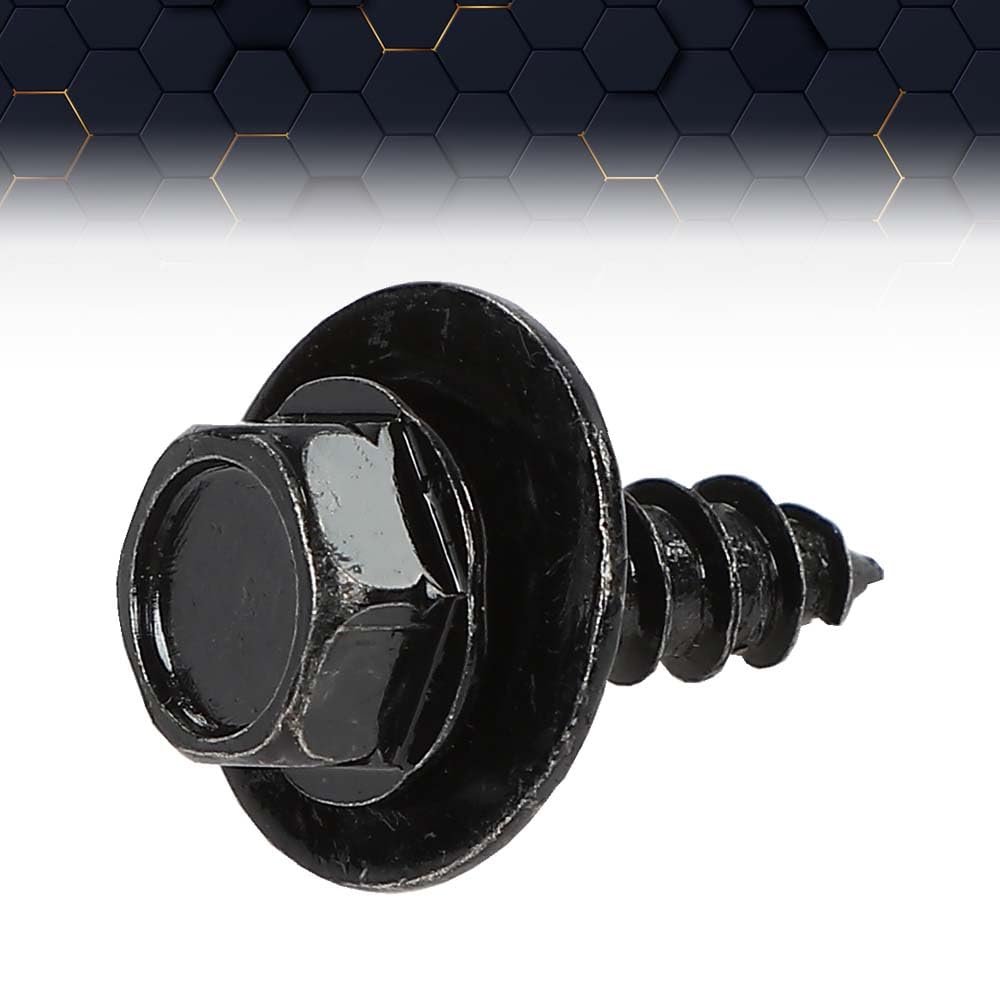 Firewall Splash Shield Screws For Toyota- M6 3 X 20mm Long- 10mm Hex- 20 Pcs
