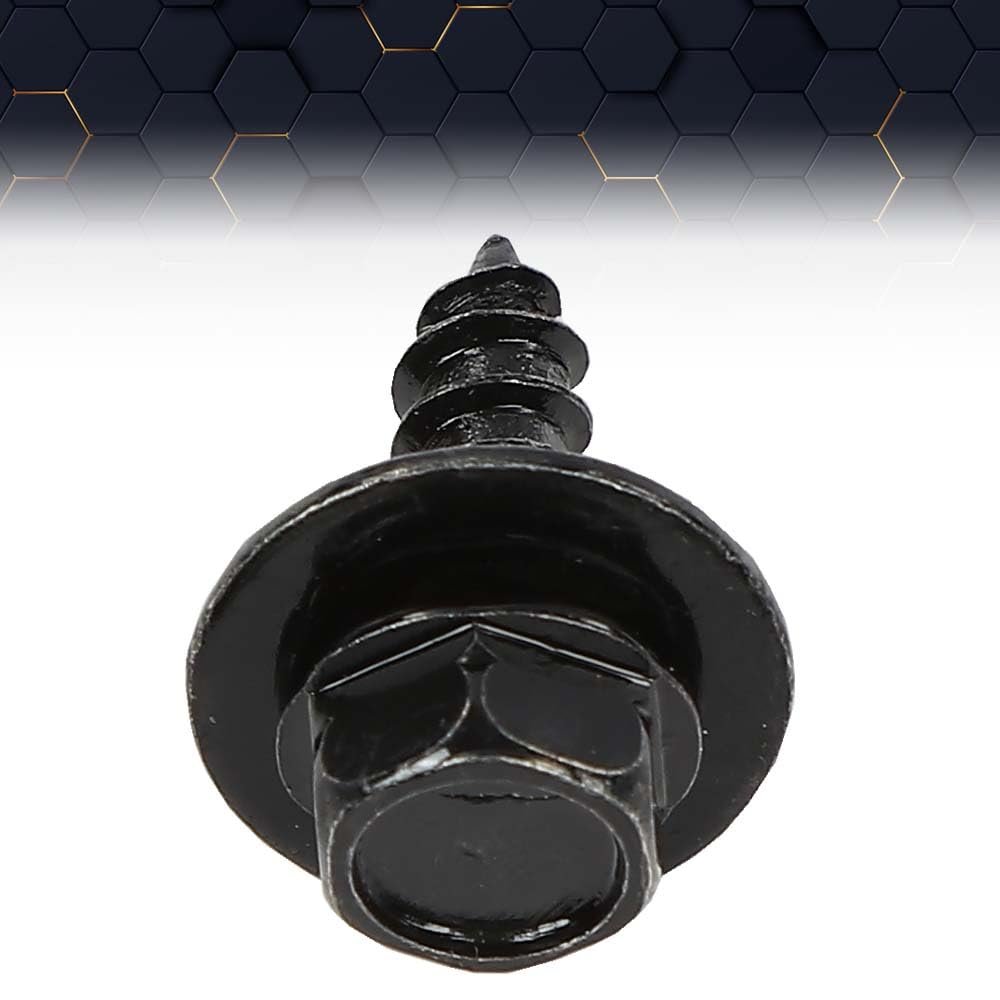 Firewall Splash Shield Screws For Toyota- M6 3 X 20mm Long- 10mm Hex- 20 Pcs