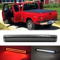 Smoked Lens Red White Led 3rd Third Brake Light For 1997-2003d F150 For 2000-2005 Ford Excursion With Strobe Feature Cargo