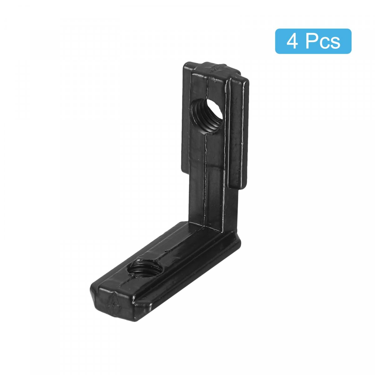 L-shape Interior Joint Bracket 4pcs Inside Corner Connectors For 2020 Series Aluminum Extrusion Profile Black
