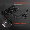 A-premium Steel Spare Tire Carrier Wheel Hoist Holder With Cable Compatible Chrysler Town Country 2009-2016 Dodge Grand Caravan