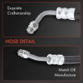 A-premium Power Steering Hose Pressure Line Assembly Compatible With Ford Escort 1997-2002 Mercury Tracer 1997-1999 L4 2 0l