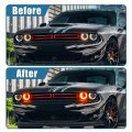 X Autohaux 1 Set Headlight Connector Wiring Harness For Chrysler Jeep Dodge Daytime Running Lamp Parking Light 68064997aa