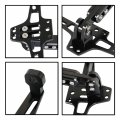 Motorcycle Fender License Plate Bracket Kit With Led Tail Light Replacement For Universal 