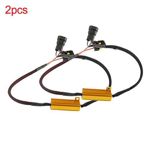 2pcs Innovited 9005 Led Resistor 50w 6ohm Load Resistors Canbus Fix Bulb Error Code