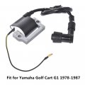 Labwork Ignition Coil Replacement For Yamaha Golf Cart G1 1978-1987 Black