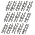 T25 Tip 1 4-inch Hex Shank Magnetic Torx Screwdriver Bits Gray 30pcs
