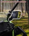 Adjustable Side Mirrors For Honda Pioneer 520 2021-2025 500 2015-2023 High-definition Clear Exterior Wider Foldable Rearview