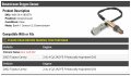 Downstream Oxygen Sensor Compatible With 2002-2003 Toyota Camry 2 4l 4-cylinder 2az-fe Fi Naturally Aspirated Gas