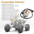 Starter Motor For Can Am Ds70 Ds90 2010 To 2013 2016 2018 Mini 2014 2015 Replacement V31200dgf000 V31200dgf010 12v 9 Teeth