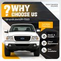 Front Bumper Lower Valance With Fog Light Holes For 2008 2011 Ford Ranger Sport Xl Xlt Fl4 Without Stx Model Textured Black