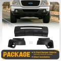 Front Bumper Lower Valance With Fog Light Holes For 2008 2011 Ford Ranger Sport Xl Xlt Fl4 Without Stx Model Textured Black