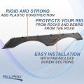 Black Tandem Fender Skirt For Rv 67 5 In X 8 2 Pack Vacuum Formed Abs Plastic Rp-5015-bk