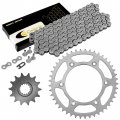 Caltric Drive Chain And Sprockets Kit For Ktm 400 Exc Racing 2000 2001 2002 560 Smr 2006 2007