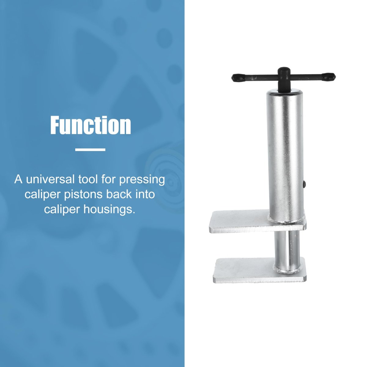 Brake Caliper Piston Compressing Tool For Most Multi 1 2 4 6 Pistons Steel Universal Disc 56 In