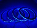 Sando Tech 4pcs 12 Dream Color Chase Led Speaker Lights Rgb Car Rings Spacer Ring Light Kit Coxial Multiple Fit For Cat Truck