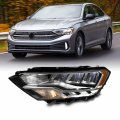Akkon Fits 2019-2023 Vw Jetta S Sport Se Led Low High Beam Projector Headlight Driver Left Side Replacement 
