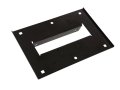Front License Plate Bracket Powder Coated Mounting For 1963-1965 Corvette Durable Secure Installation 