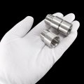 Uxcell Shower Head Extension Arm Stainless Steel 1 2pt Male To Female Thread 30mm Length Cast Pipe Fitting Coupler 2pcs