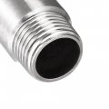 Uxcell Shower Head Extension Arm Stainless Steel 1 2pt Male To Female Thread 30mm Length Cast Pipe Fitting Coupler 2pcs