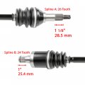 Caltric Rear Left And Right Cv Joint Axle Compatible With Can-am Outlander 450 2017-2020 Except Xmr T3
