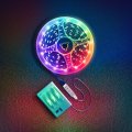 Rgb Led Strip Lights 6 56 Ft Ehomful Light Operated Diy Color Changing With 2 Buttons Remote Portable Rope For Bedroom Tv Room 
