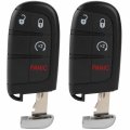 Ocpty Remotes Key Fob For Jeep Grand Cherokee 2014-2019 M3n40821302 2 Pcs