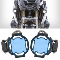 Motorcycle Fog Lamp Guard Screw Motocycle Light Led Protective Cover Fit For R1200gs R1250gs Adventure Lc Etc Blue