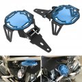 Motorcycle Fog Lamp Guard Screw Motocycle Light Led Protective Cover Fit For R1200gs R1250gs Adventure Lc Etc Blue