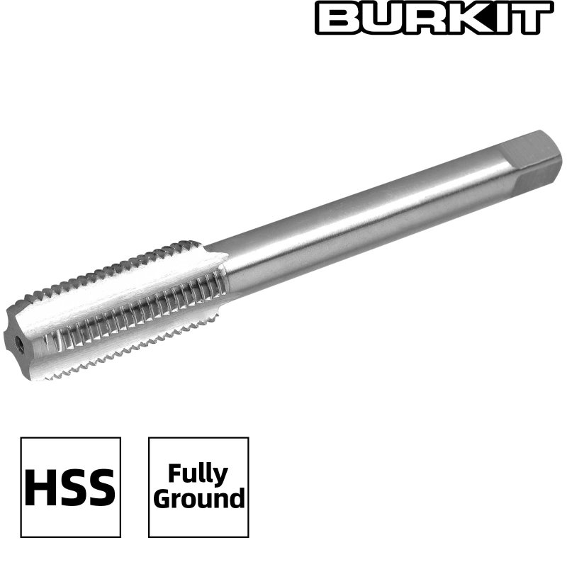 9 16 In 18 Unf Thread Tap Right Hand M2 High Speed Steel Straight Flute For Cutting And Repairing Internal Threads