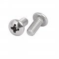 Uxcell 8 -32x3 8-inch 304 Stainless Steel Phillips Pan Head Machine Screw Bolt 60pcs