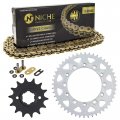 Niche Drive Sprocket Chain Combo For Honda Xr600r Front 14 Rear 48 Tooth 520v-x X-ring 110 Links