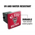 Nc State Wolfpack Tow Trailer Hitch Cover Plug Insert