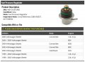 Fuel Pressure Regulator Compatible With 1998-2005 Volkswagen Beetle