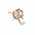 Uxcell 11mm 7 16inch Spring Band Type Action Fuel Silicone Vacuum Hose Pipe Clamp Low Pressure Air Clip 100pcs