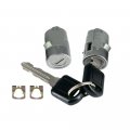 Culmkari Ignition Switch Lock Cylinder With Front Door Cylinders Fit For 2003-2007 Chevy Silverado Cadillac Escalade Gmc Sierra