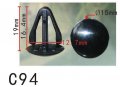 Autobahn88 Rivet Clip Compatible With Mazda Toyota Oem 168302009095001000 Pack Of 20